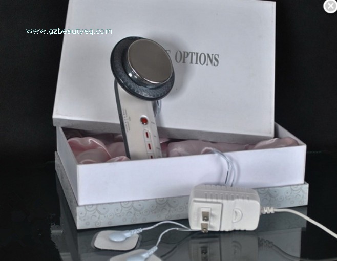 Ultrasonic Heat Therapy Micro Current Massager Slimming Beauty